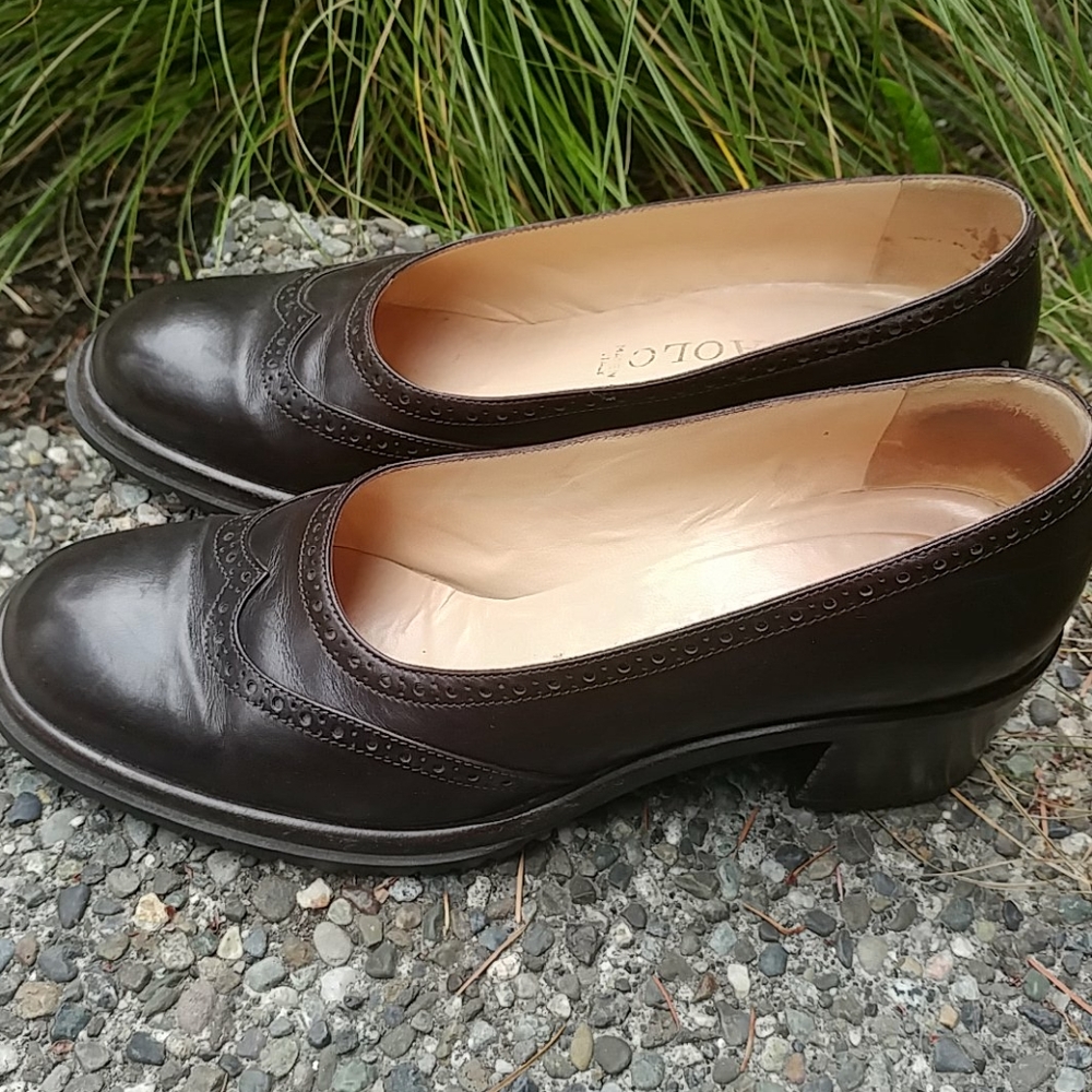 Maraolo brown leather oxford size 6.5